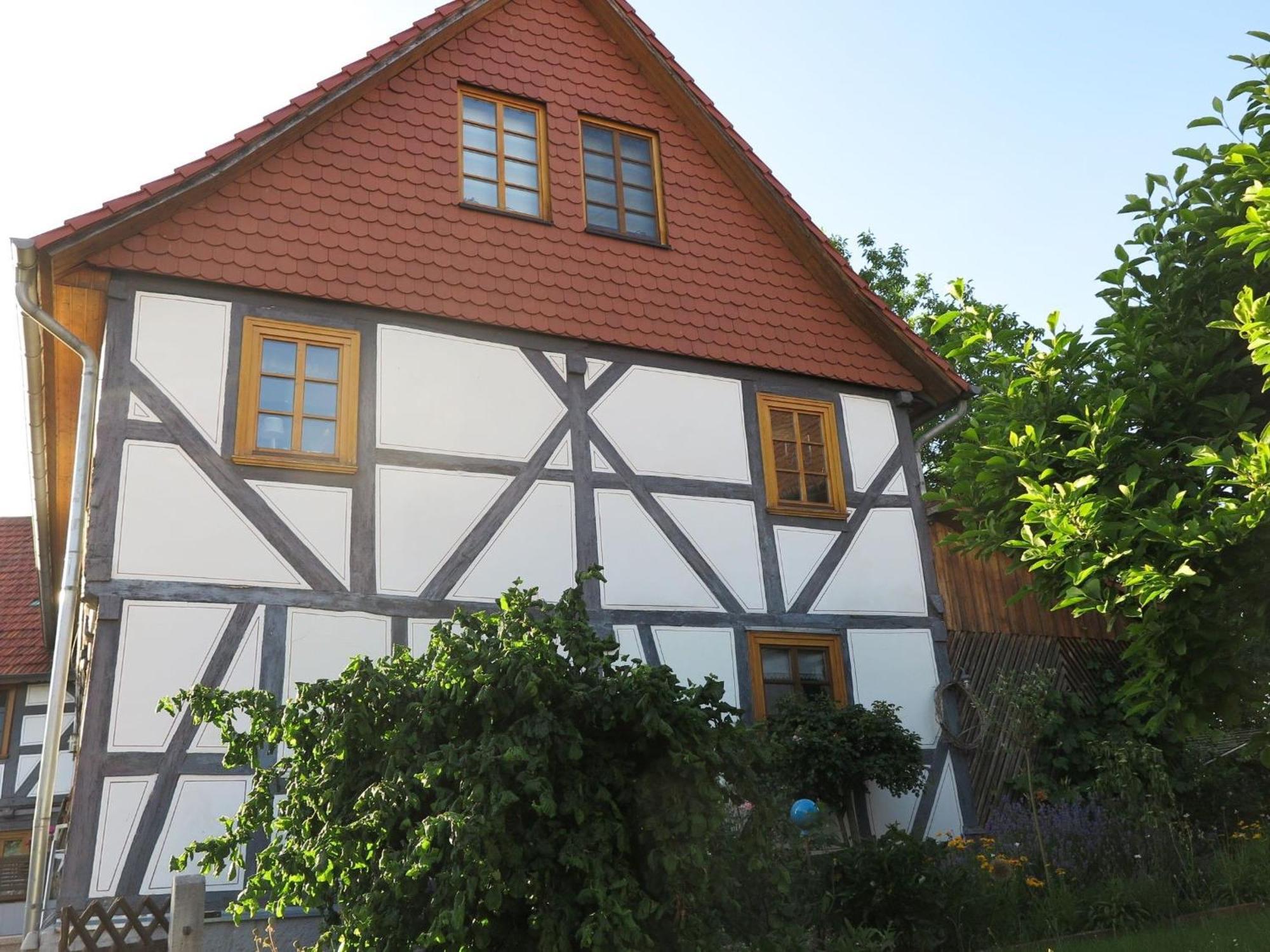 Fachwerktraum Im Hof Apartment Alheim Luaran gambar
