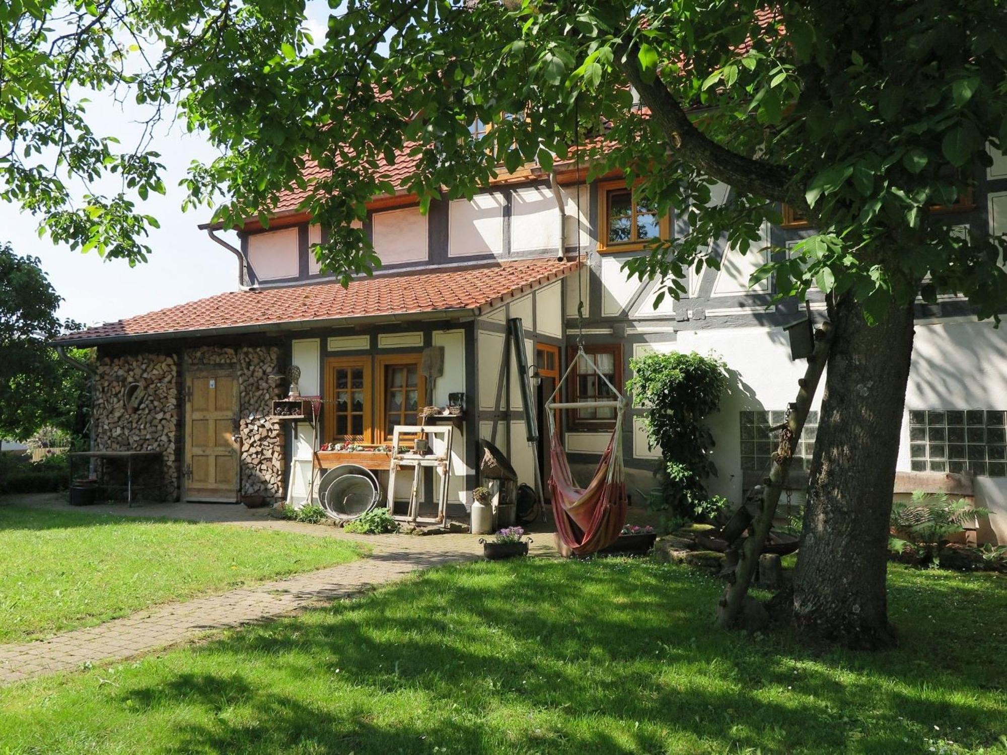Fachwerktraum Im Hof Apartment Alheim Luaran gambar